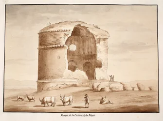 Tempel des Glücks und der Ruhe, 1833